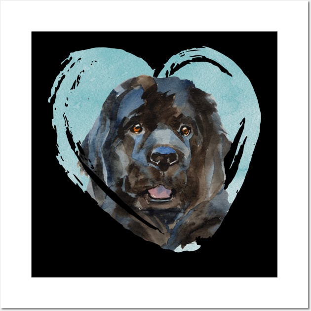 Newfoundland Portrait Wall Art by AngelFlame